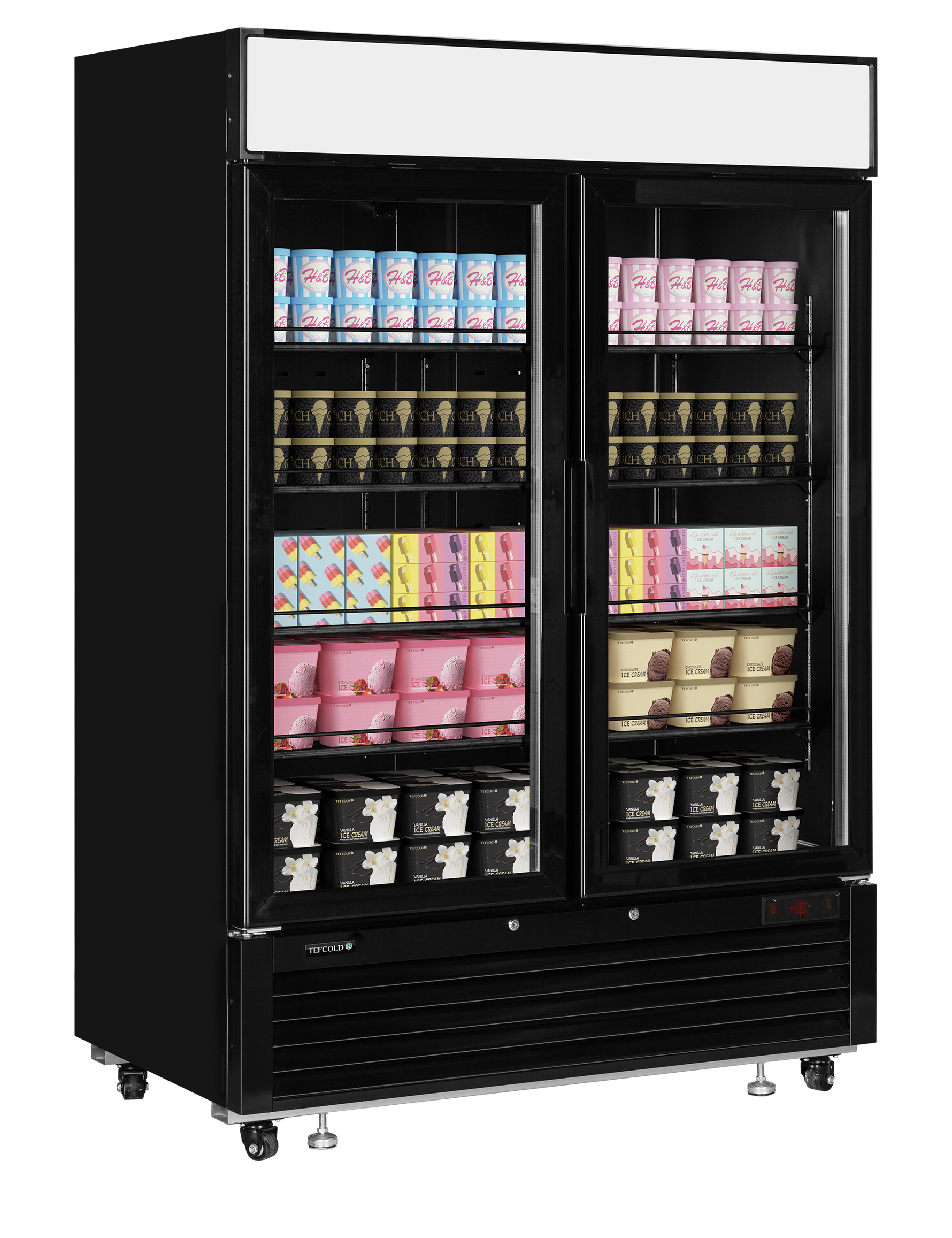 TEFCOLD Displayvrieskast LGF5000B