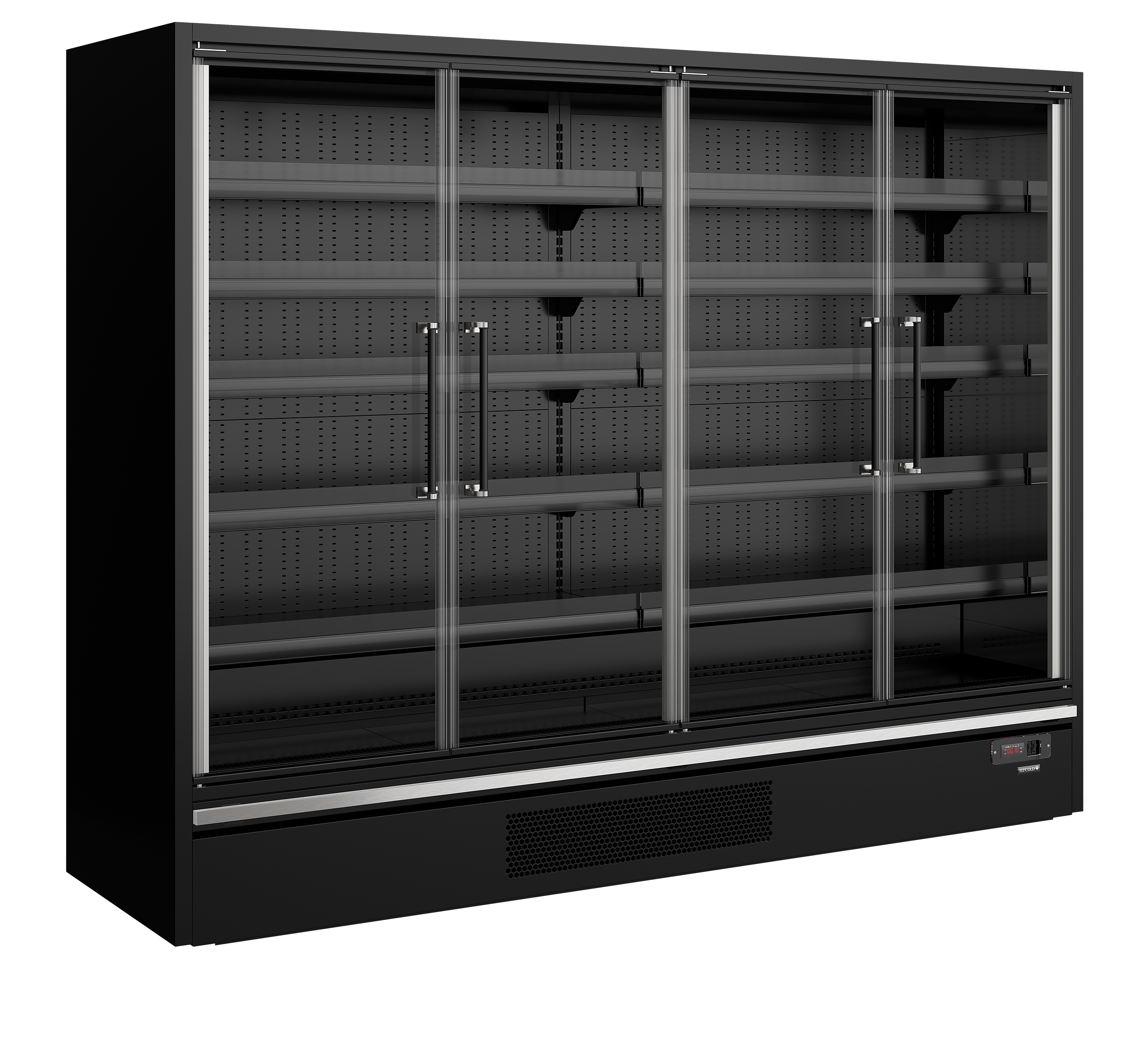 TEFCOLD Multideckkoeler, supermarkt Galaxy+ GP26FGD Black