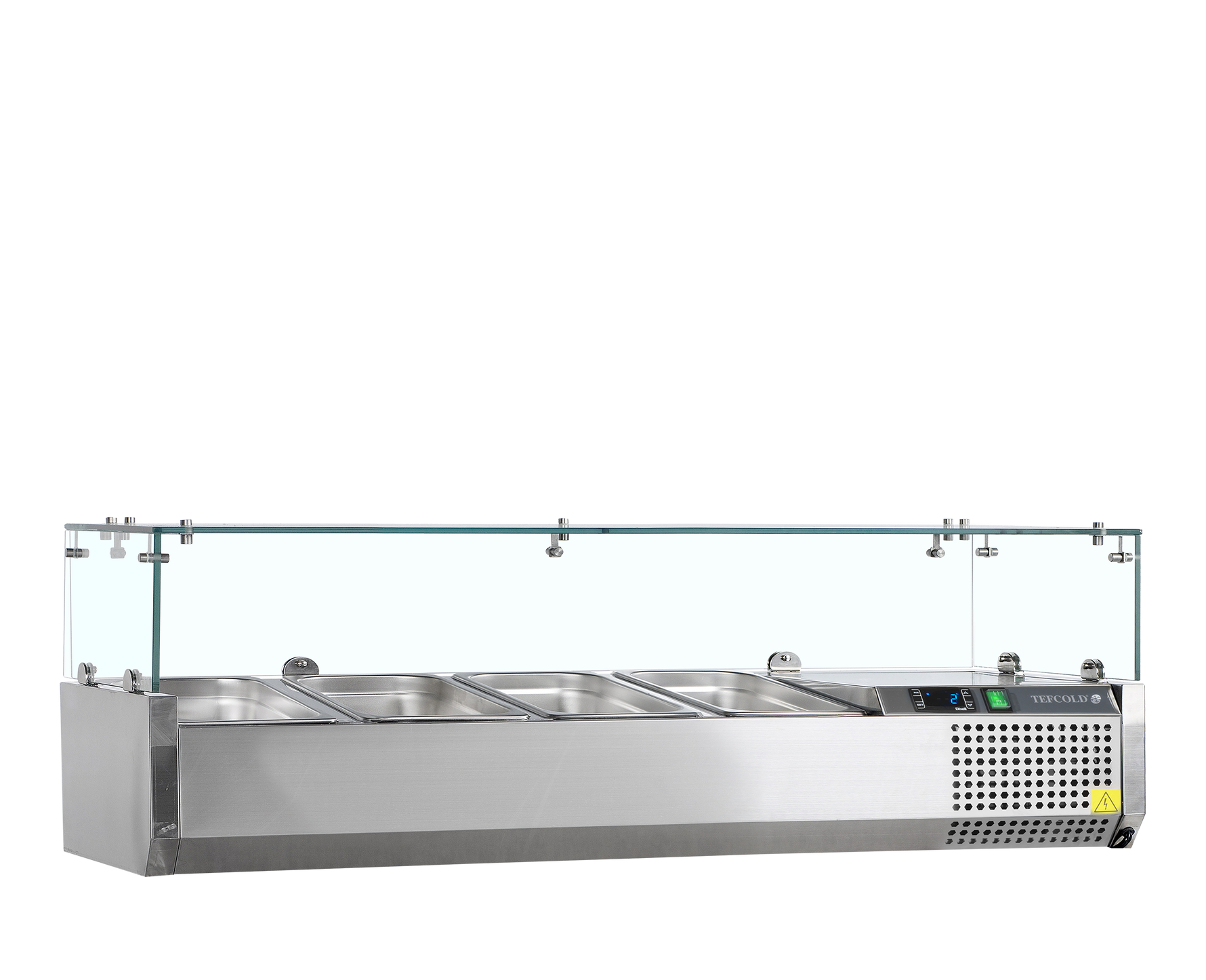 TEFCOLD Opzetkoeling GN1/3 - Glas VK38-120
