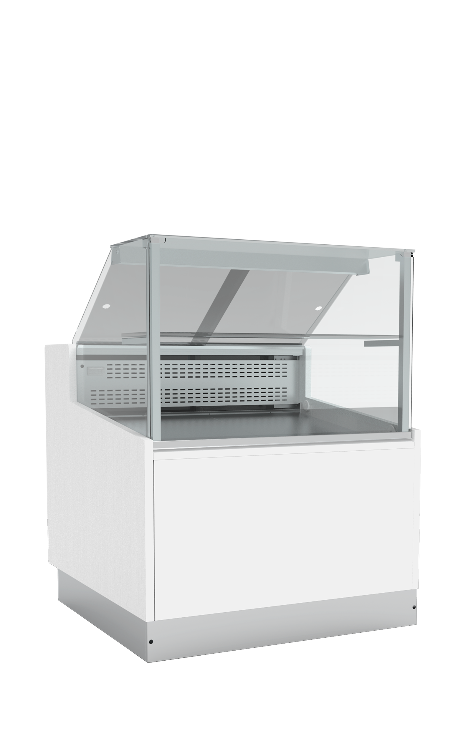 TEFCOLD Statische koeltoog wit BRABANT 100 (STUA10/WHITE)