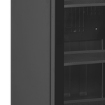 TEFCOLD Zwarte displaykoeler SCU1425 FRAMELESS
