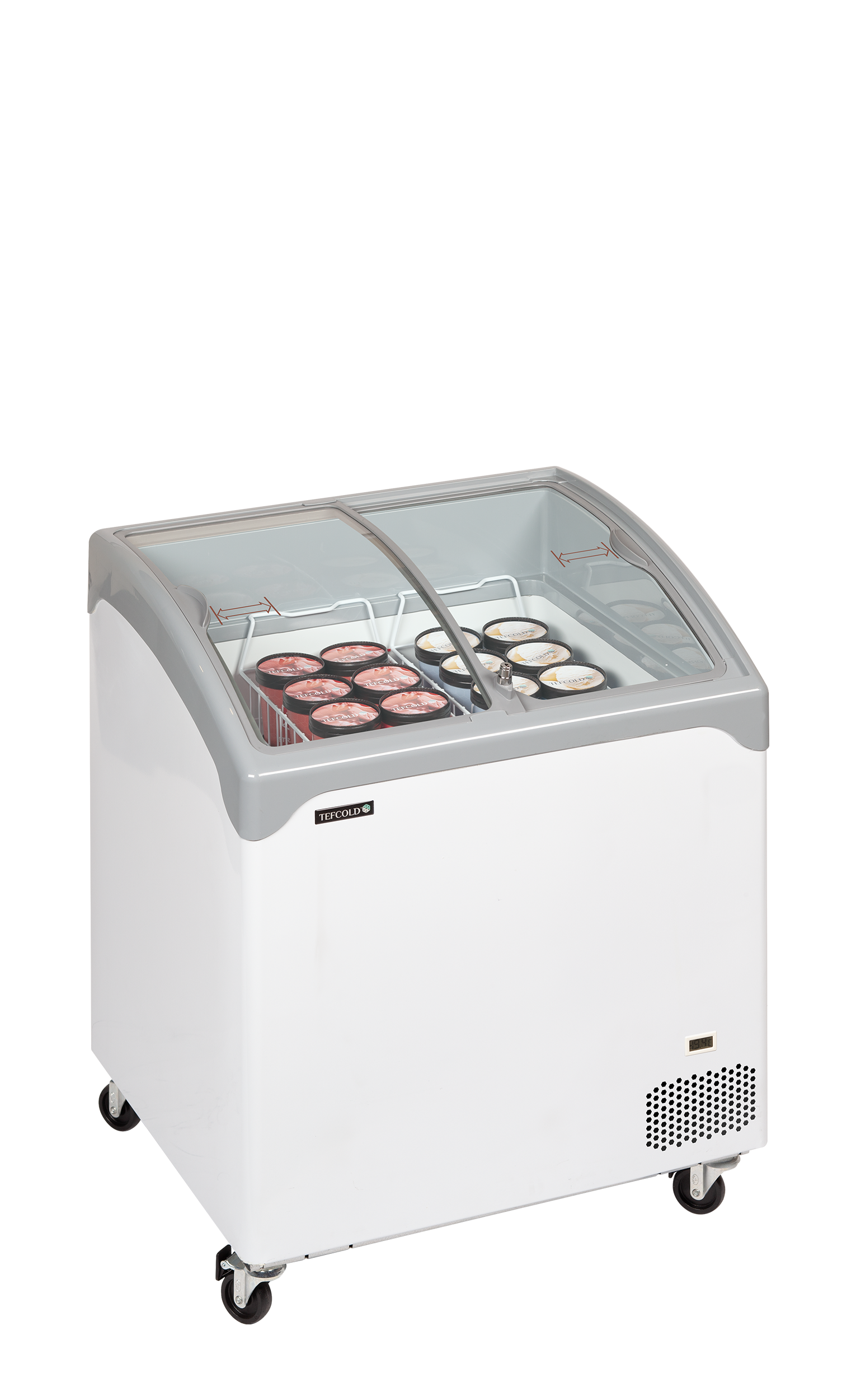 TEFCOLD Vrieskast consumptie-ijs NIC202SCEB