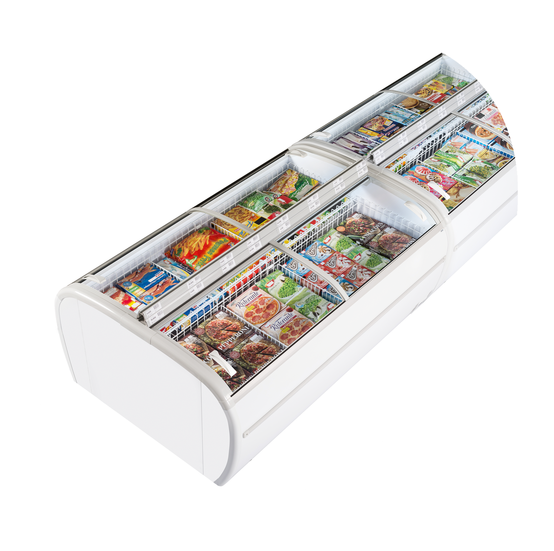 TEFCOLD Supermarktvriezer TWIN 220-F