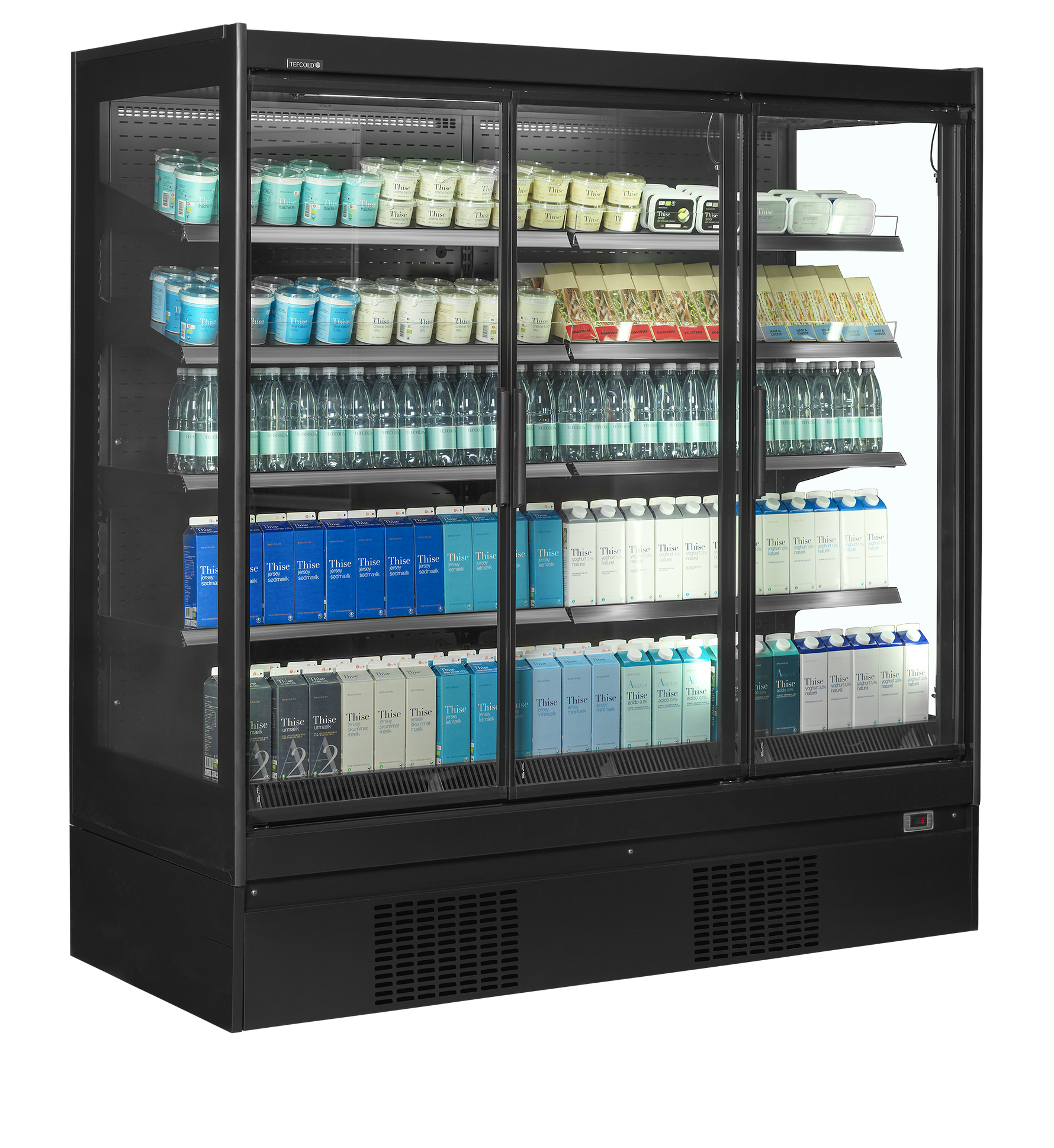 TEFCOLD Multideckkoeler, supermarkt EXTRA1875CD