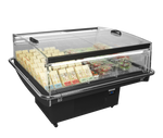 TEFCOLD Zwarte impulskoeler PDC126 VS SL LED