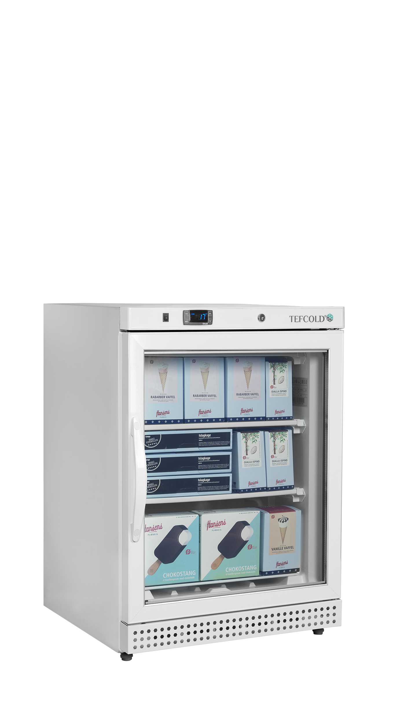 TEFCOLD Displayvrieskast UF200VGW