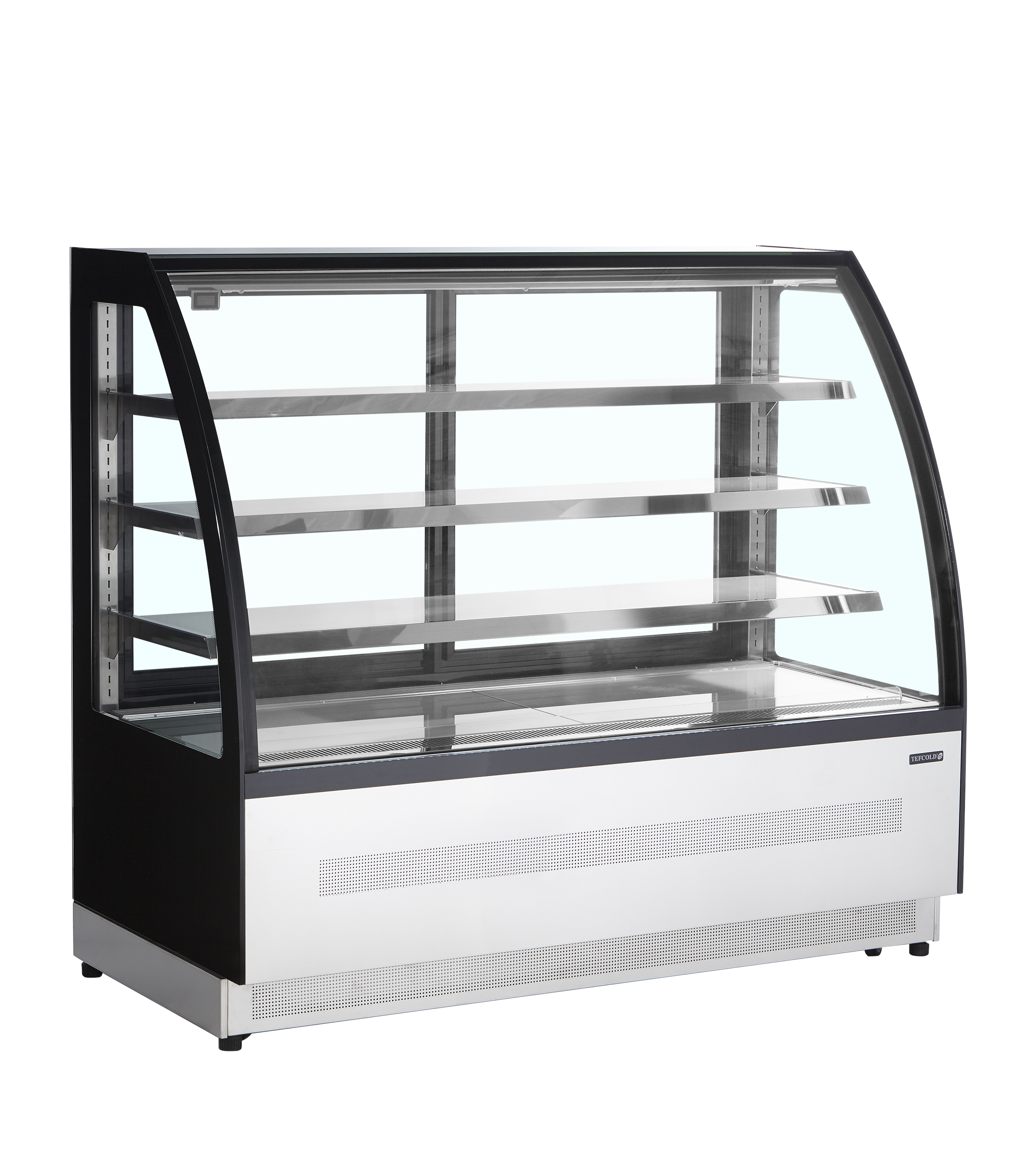 TEFCOLD Koelvitrine LPD1500C/BLACK