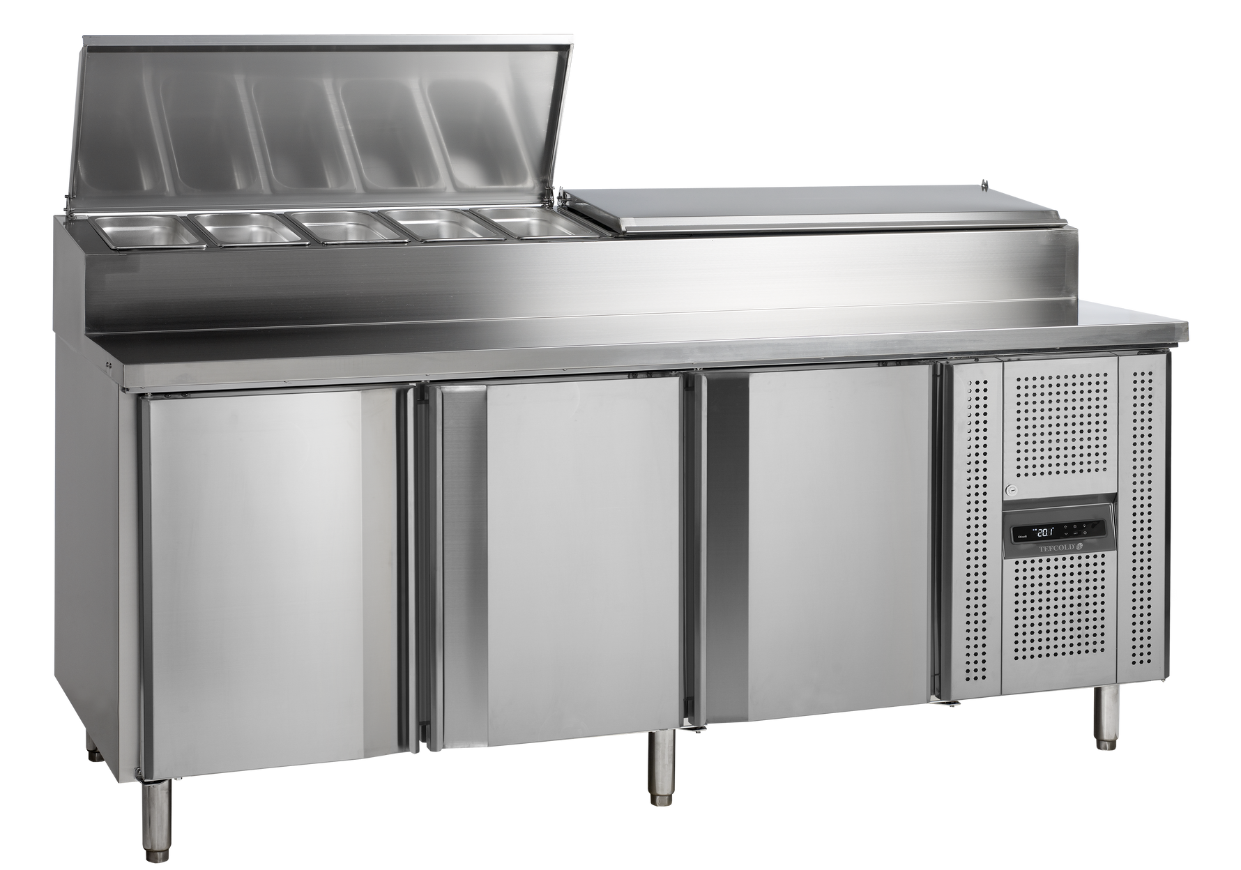 TEFCOLD Saladette-koelwerkbank GN1/1 SS8300