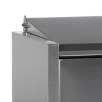 TEFCOLD Koelvitrine GN1/4 GVC33-200 S/S