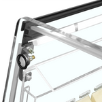 TEFCOLD Zwarte impulskoeler PDC126 VS SL LED
