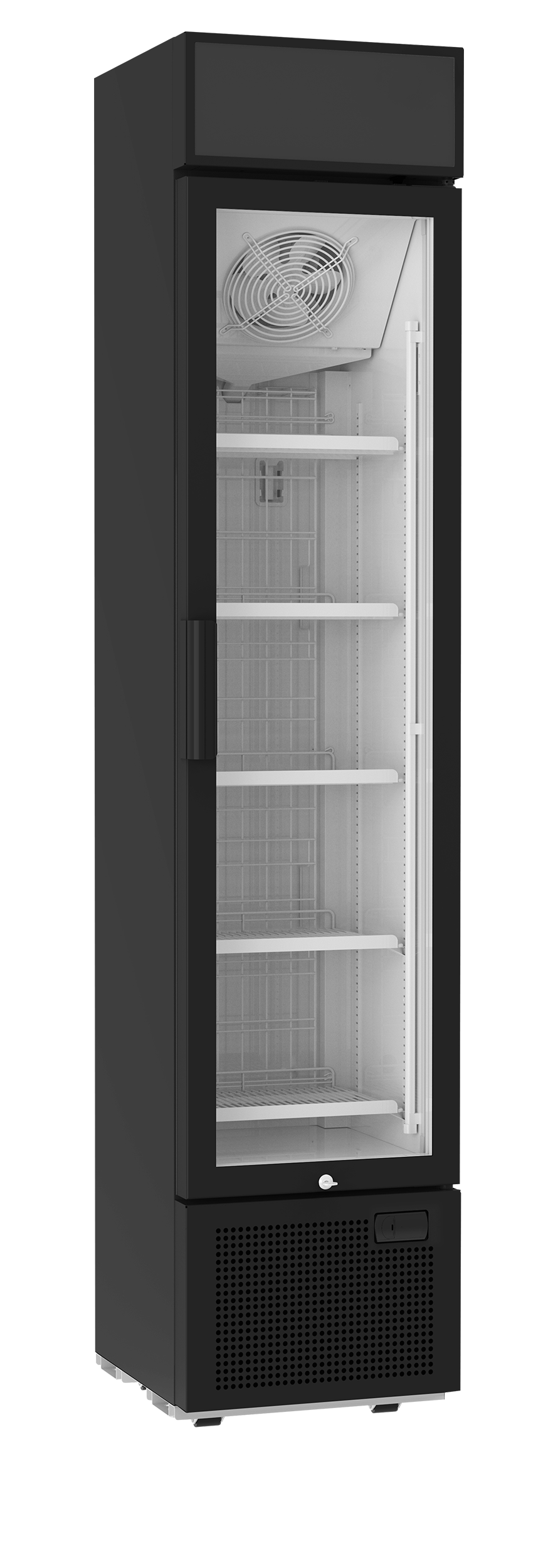 TEFCOLD Displayvrieskast FSF176VH B