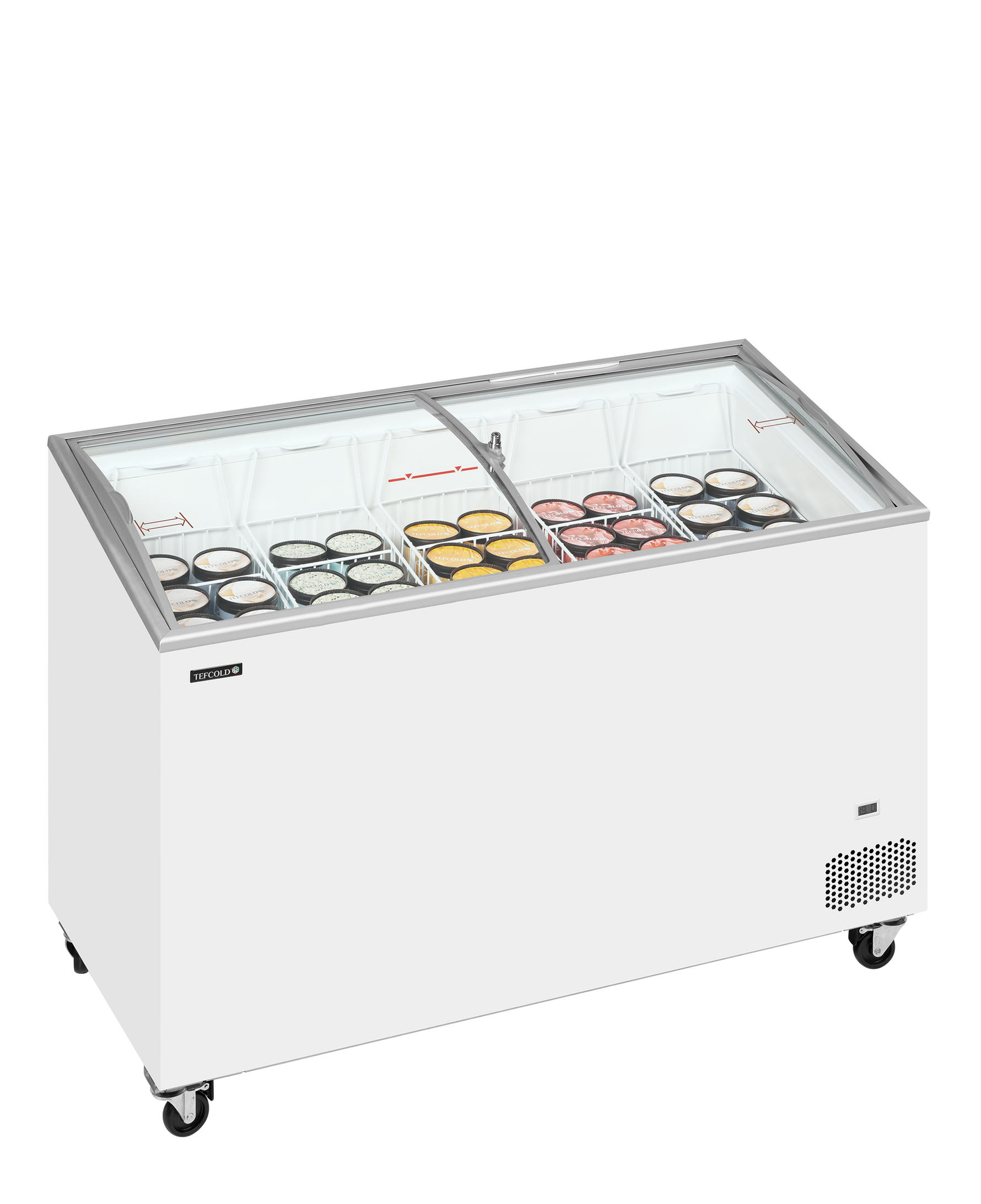 TEFCOLD Vrieskast consumptie-ijs IC401SCEB