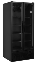 TEFCOLD Zwarte displaykoeler FS890H BLACK