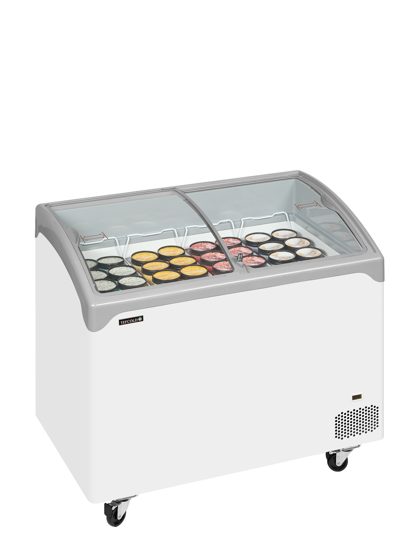 TEFCOLD Vrieskast consumptie-ijs NIC302SCEB