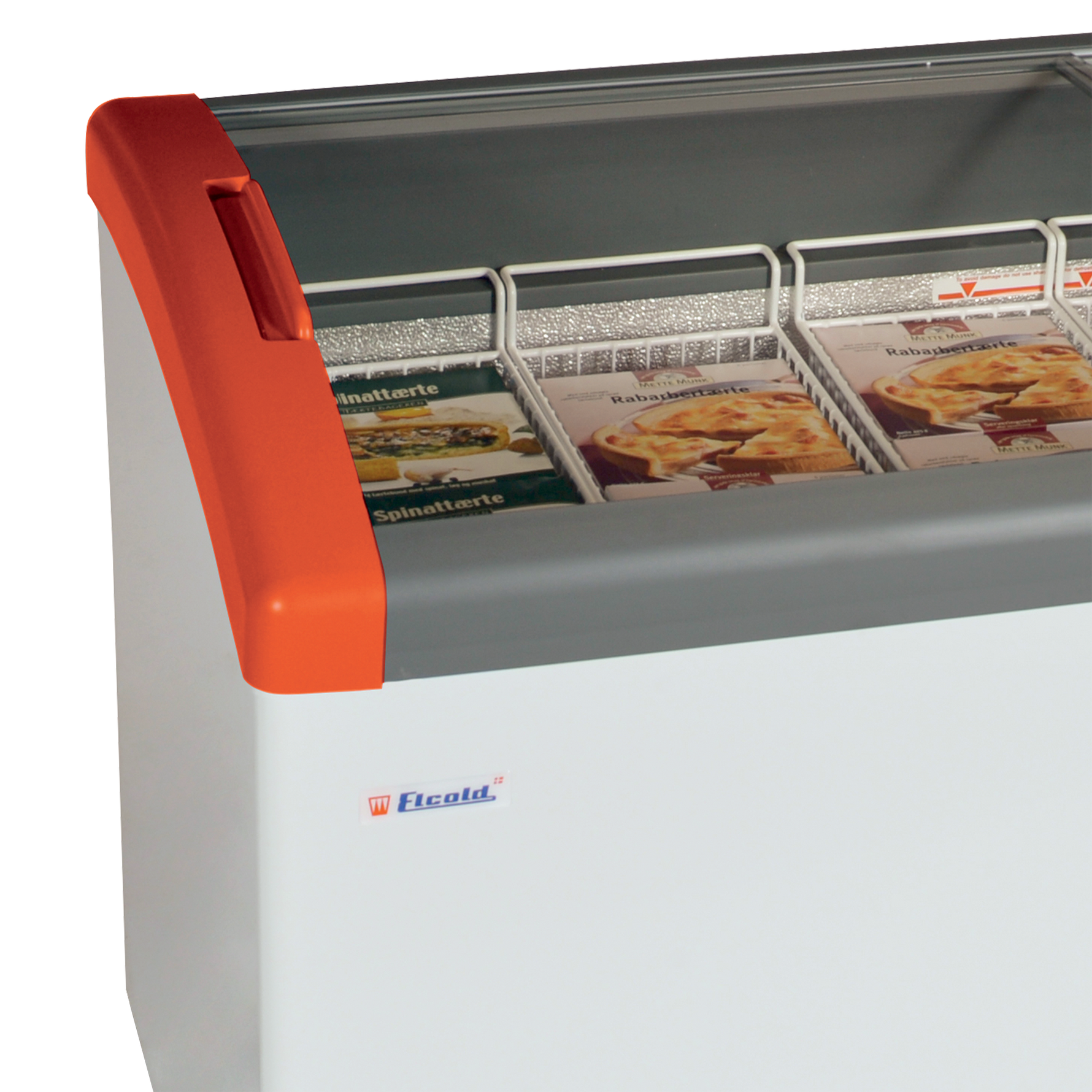 TEFCOLD Diepvrieskist met glijdeksels Elcold Focus 171 RED