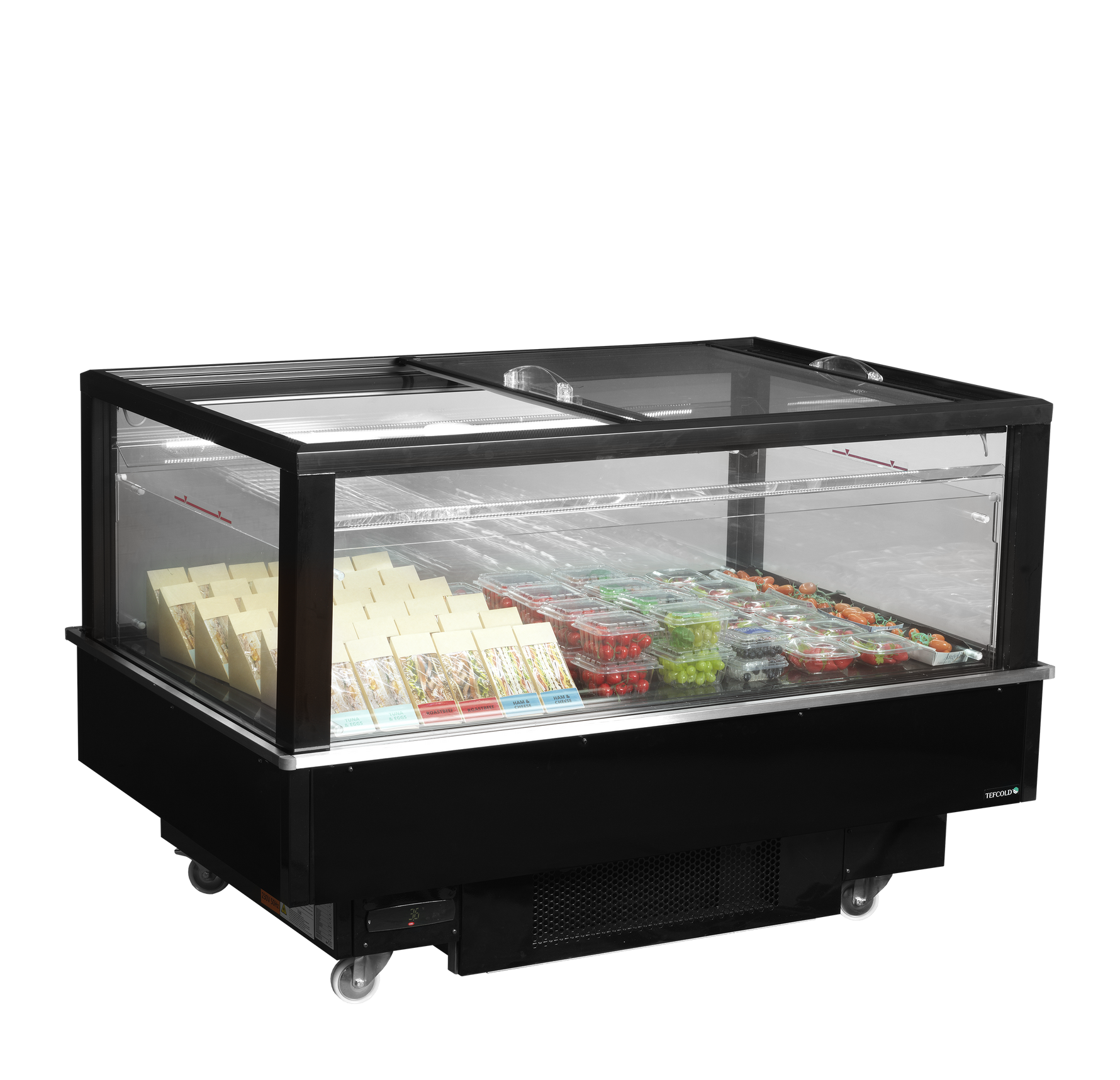 TEFCOLD Zwarte impulskoeler/-vriezer EIB-D1015-B1