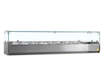 TEFCOLD Opzetkoeling GN1/4 - Glas opkant VK33-180