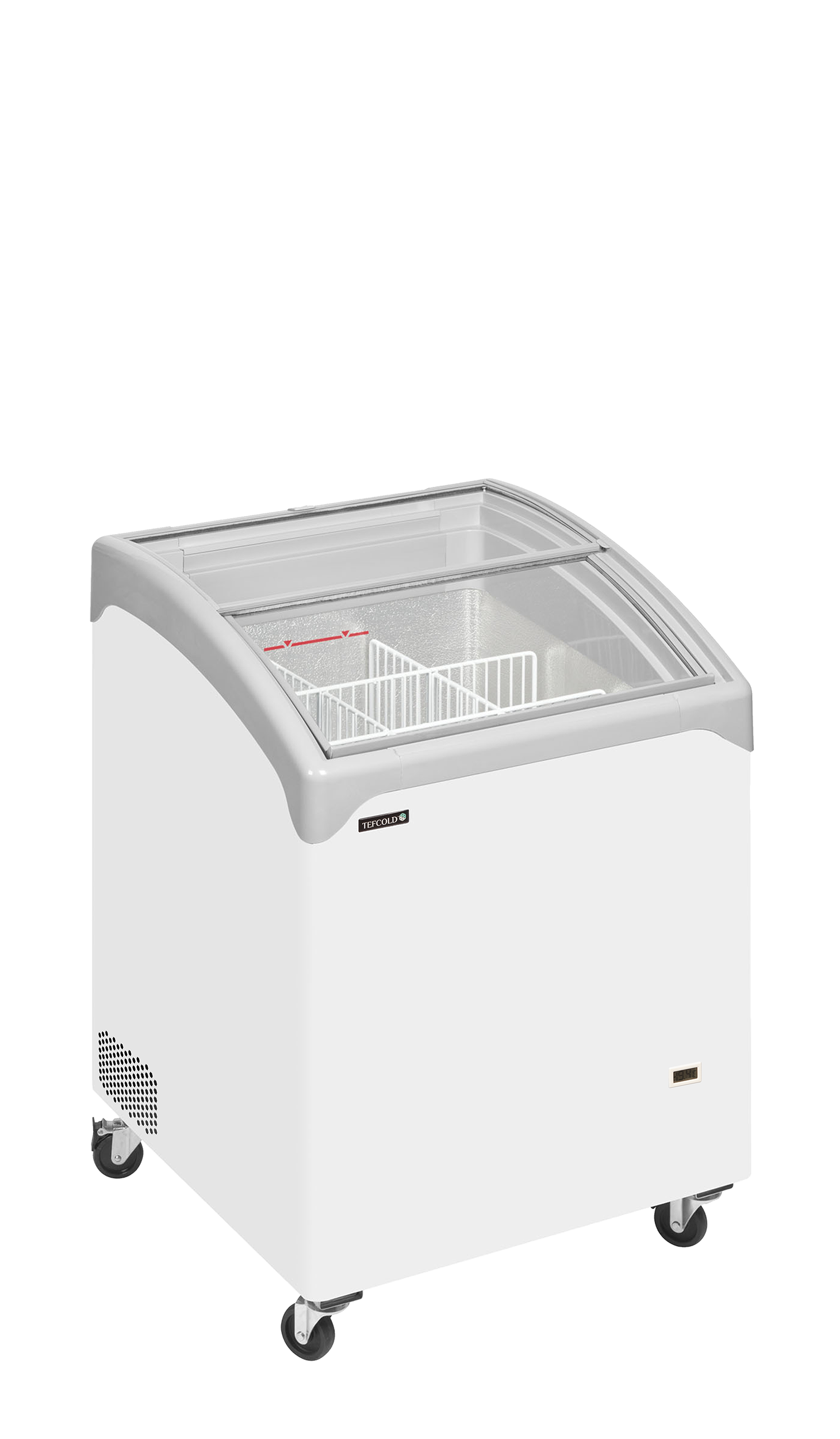 TEFCOLD Vrieskast consumptie-ijs NIC101SCEB