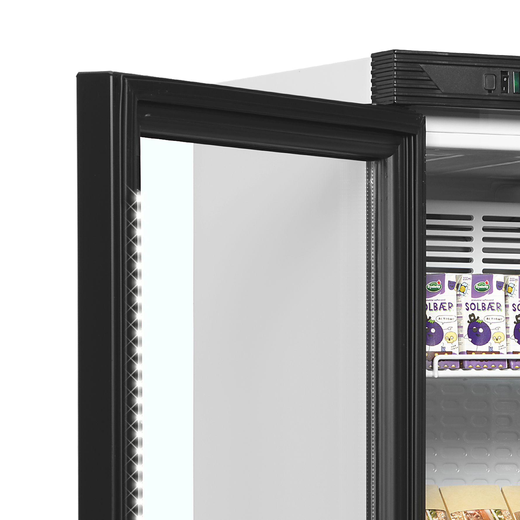 TEFCOLD Flessenkoeler, links scharnierend (T401/LUX LINKS) CEV425 1 LED L/H