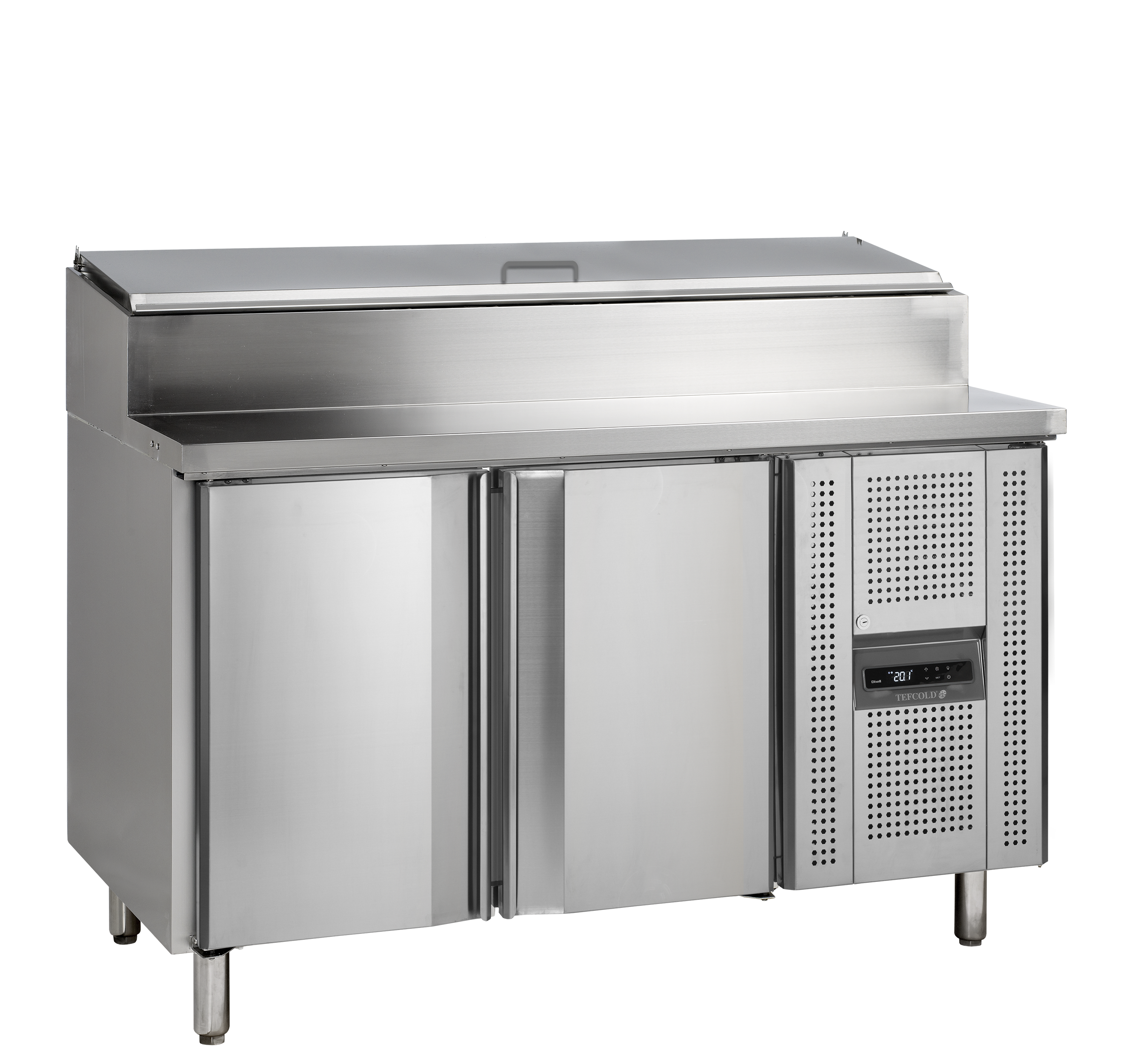TEFCOLD Saladette-koelwerkbank GN1/1 SS7200
