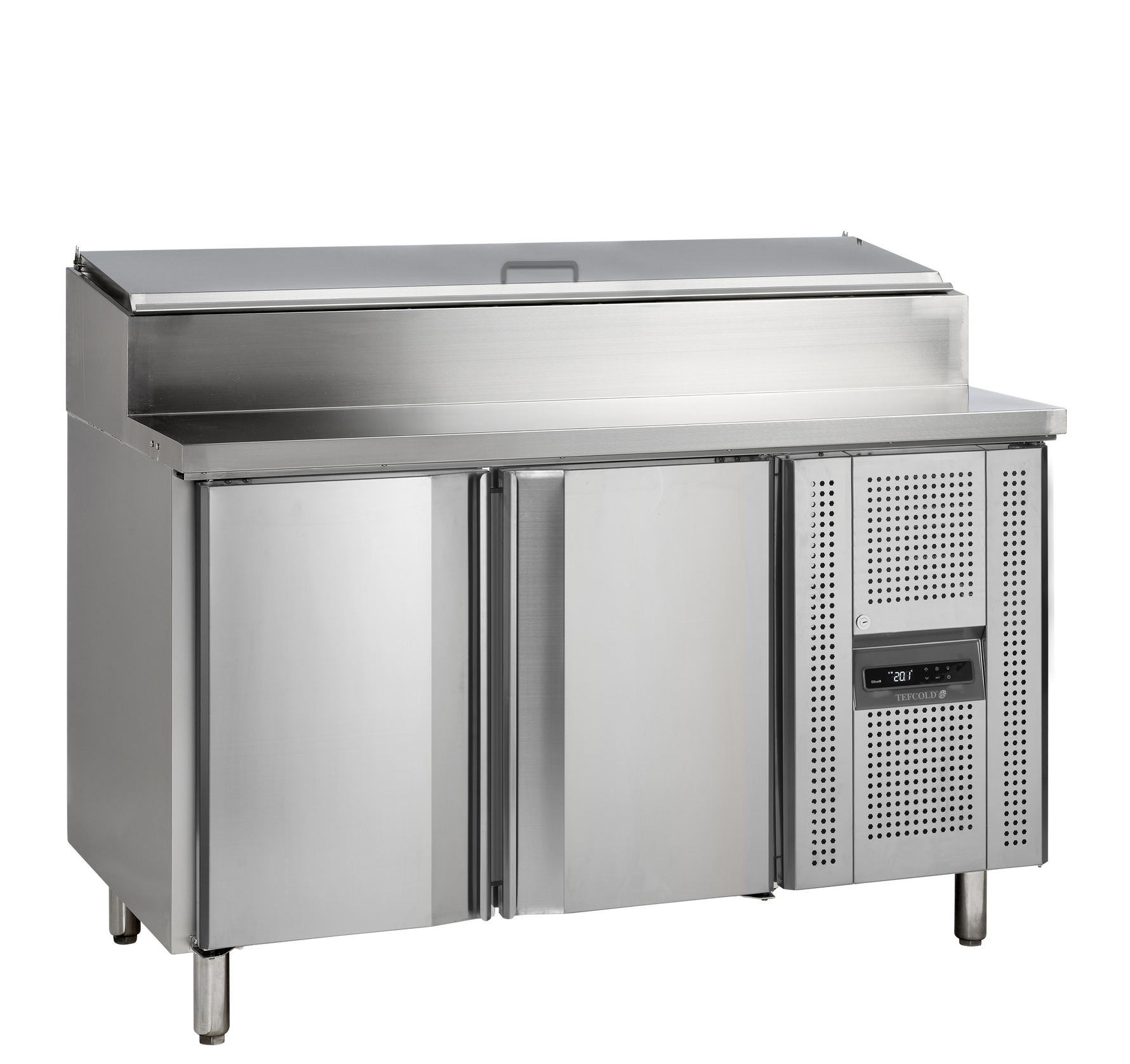 TEFCOLD Saladette-koelwerkbank GN1/1 SS7200