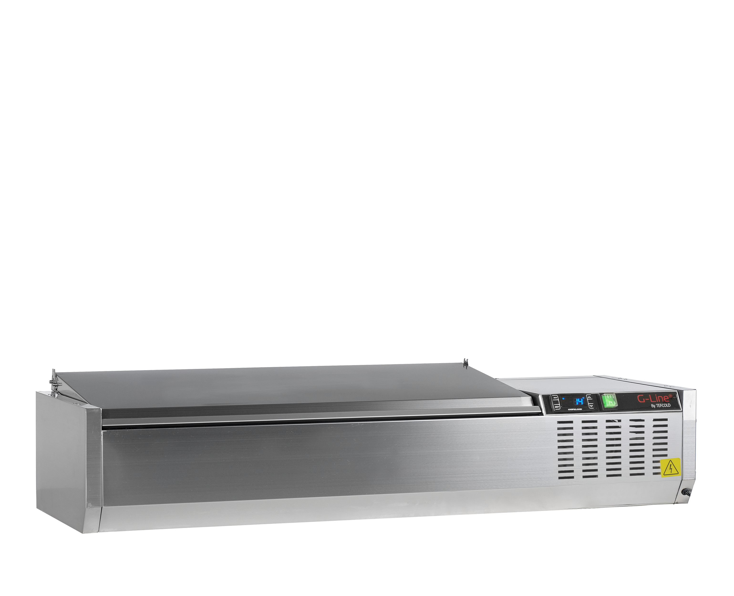 TEFCOLD Koelvitrine GN1/3 GVC38-120 S/S