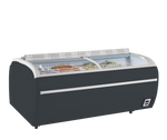 TEFCOLD Antraciet supermarktvriezer TWIN 220A-F