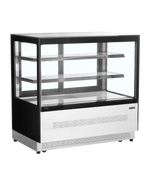 TEFCOLD Koelvitrine LPD1200F/BLACK