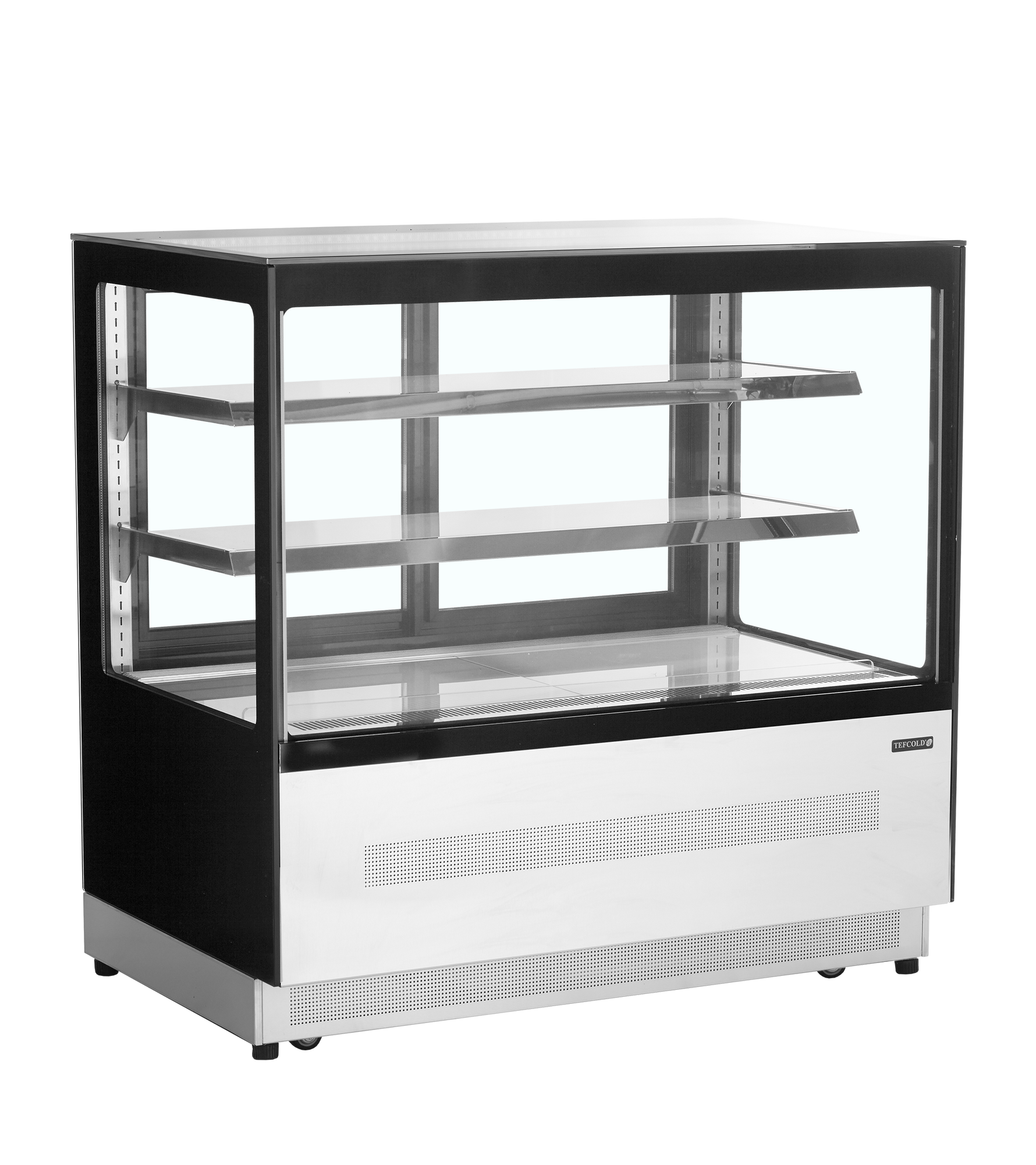 TEFCOLD Koelvitrine LPD1200F/BLACK