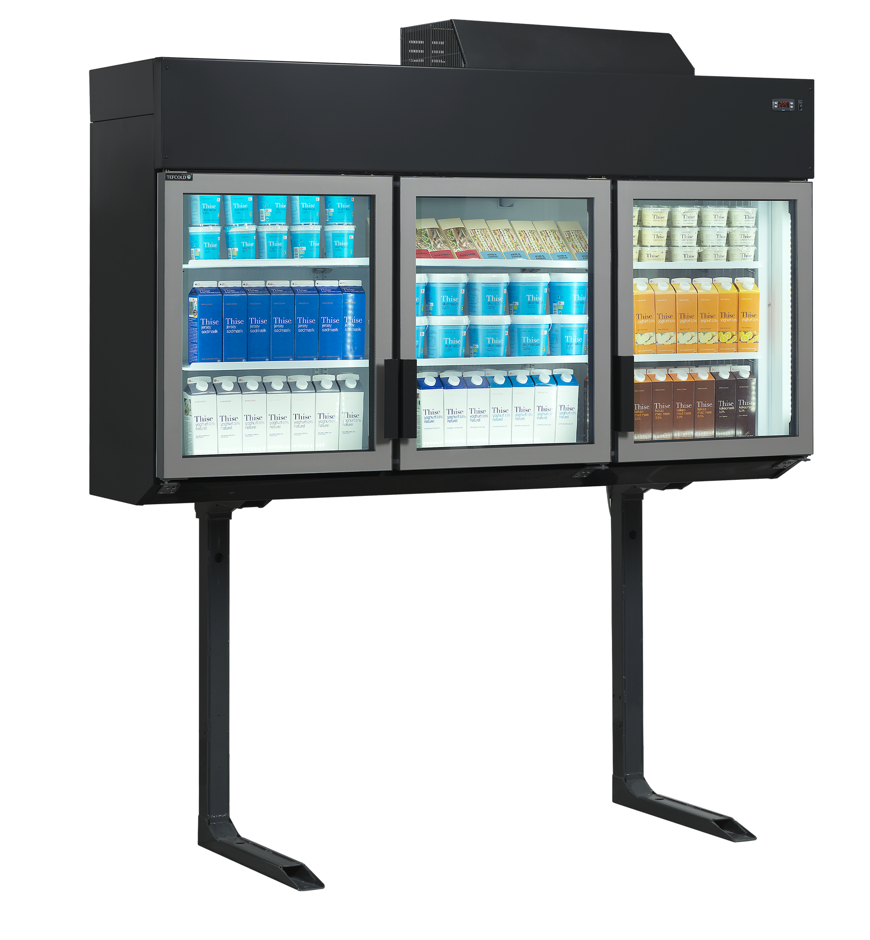 TEFCOLD Supermarktvriezer, wand MTF185B VS
