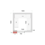 TEFCOLD CRNF1518 Shelf Rack System Kit