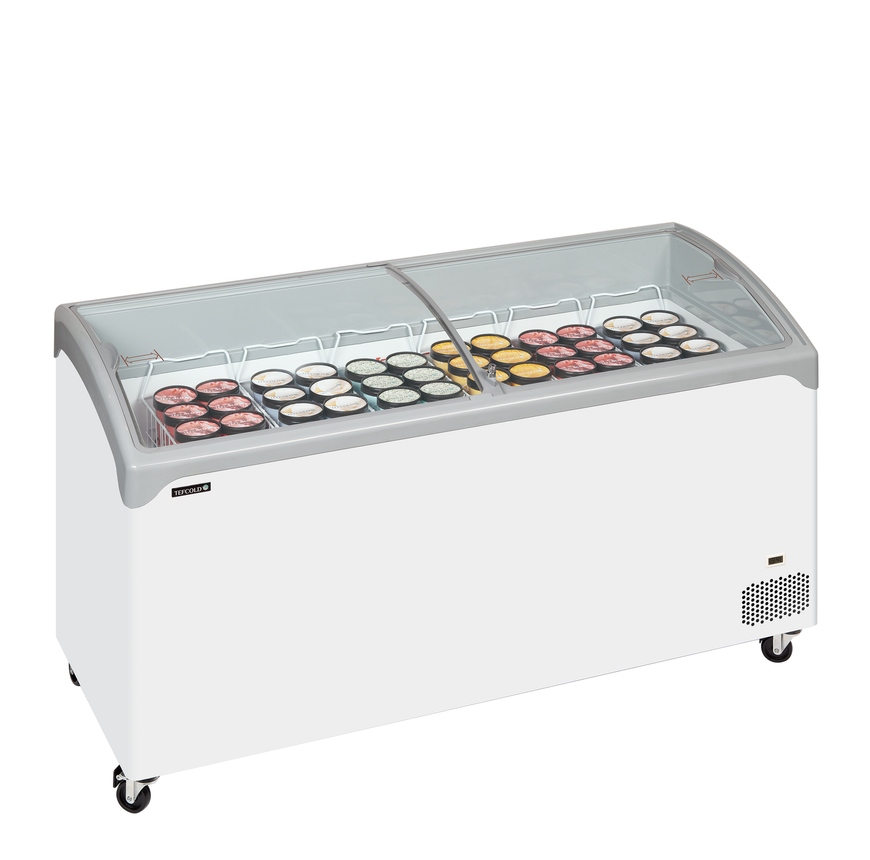 TEFCOLD Vrieskast consumptie-ijs NIC502SCEB