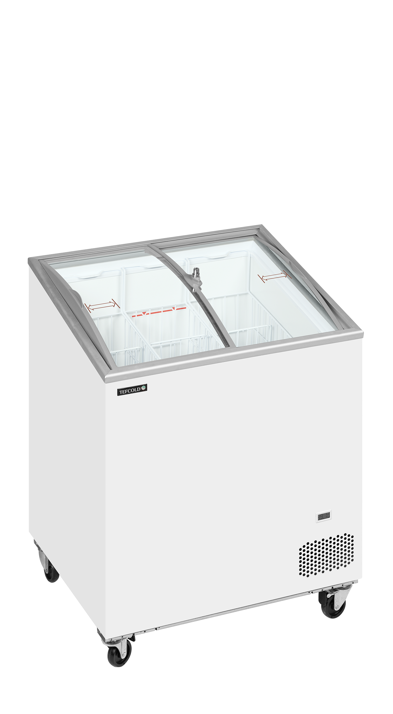 TEFCOLD Vrieskast consumptie-ijs IC201SCEB