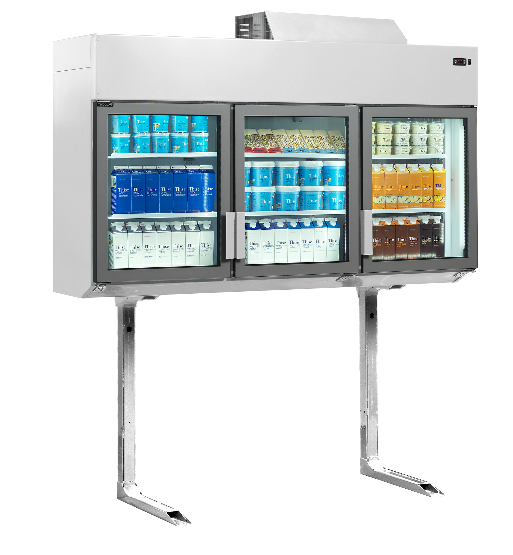 TEFCOLD Supermarktvriezer, wand MTF185 VS