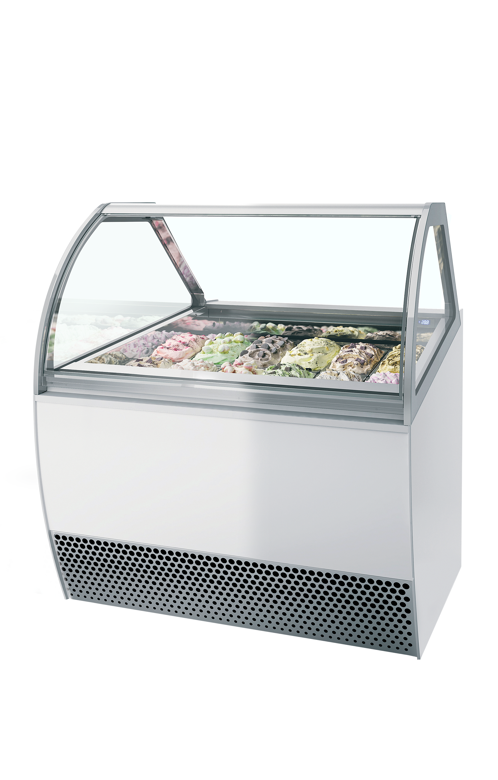 TEFCOLD Geventileerde display voor schepijs MILLENNIUM LX12