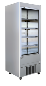 TEFCOLD Wandkoeler rvs met manueel rolluik MCX90M
