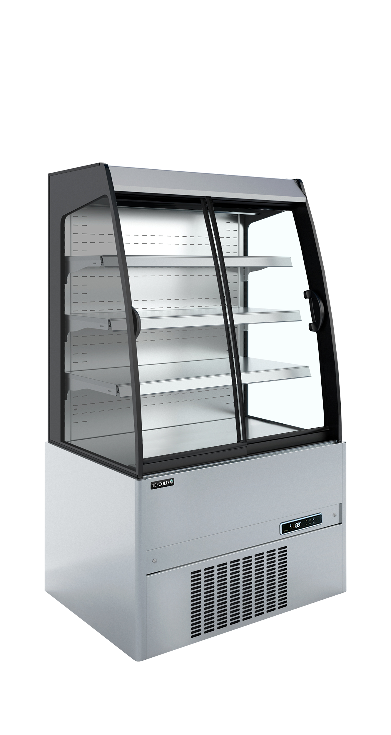 TEFCOLD Lage wandkoeler met schuifdeuren MCX90S Low