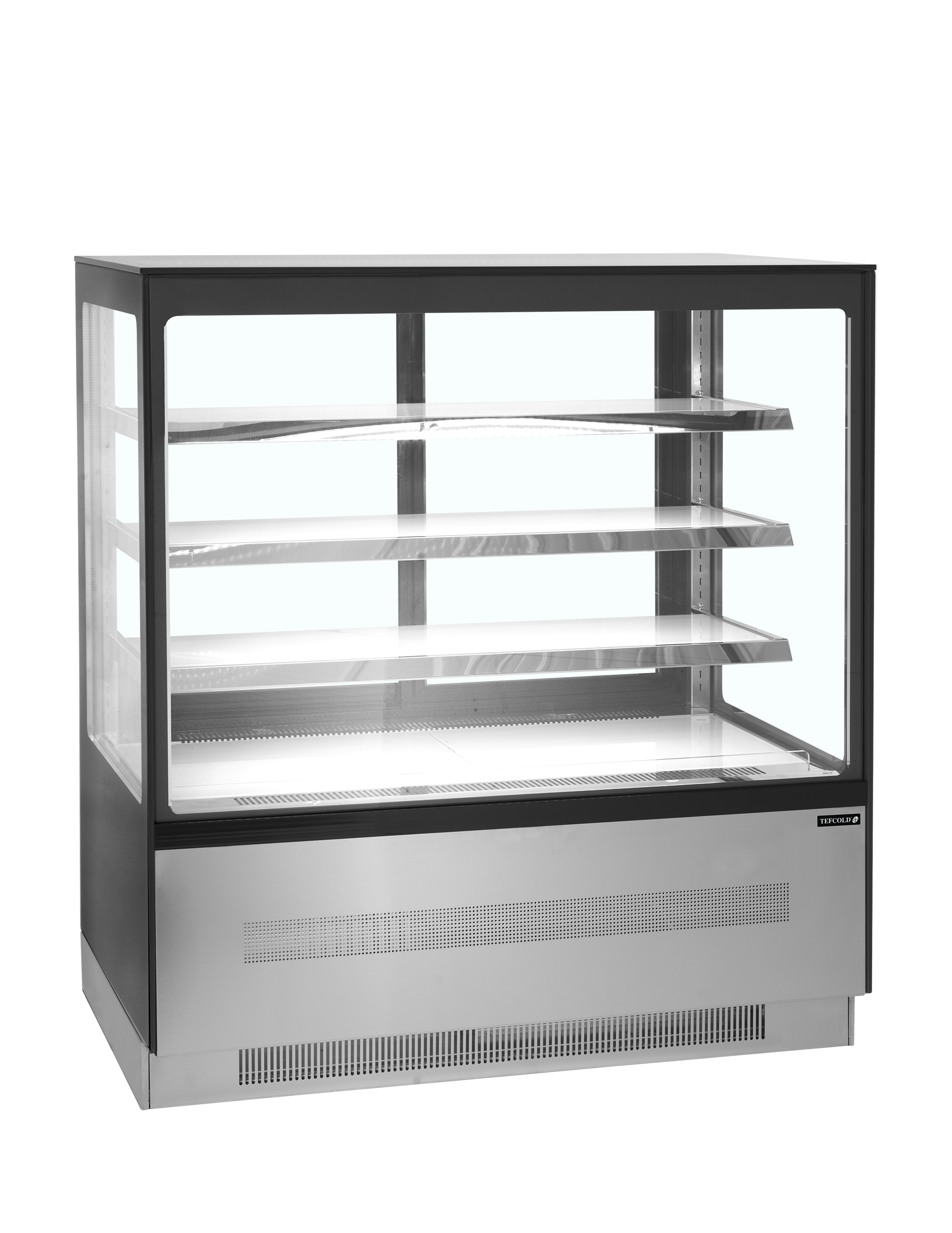 TEFCOLD Koelvitrine LPD903F/BLACK