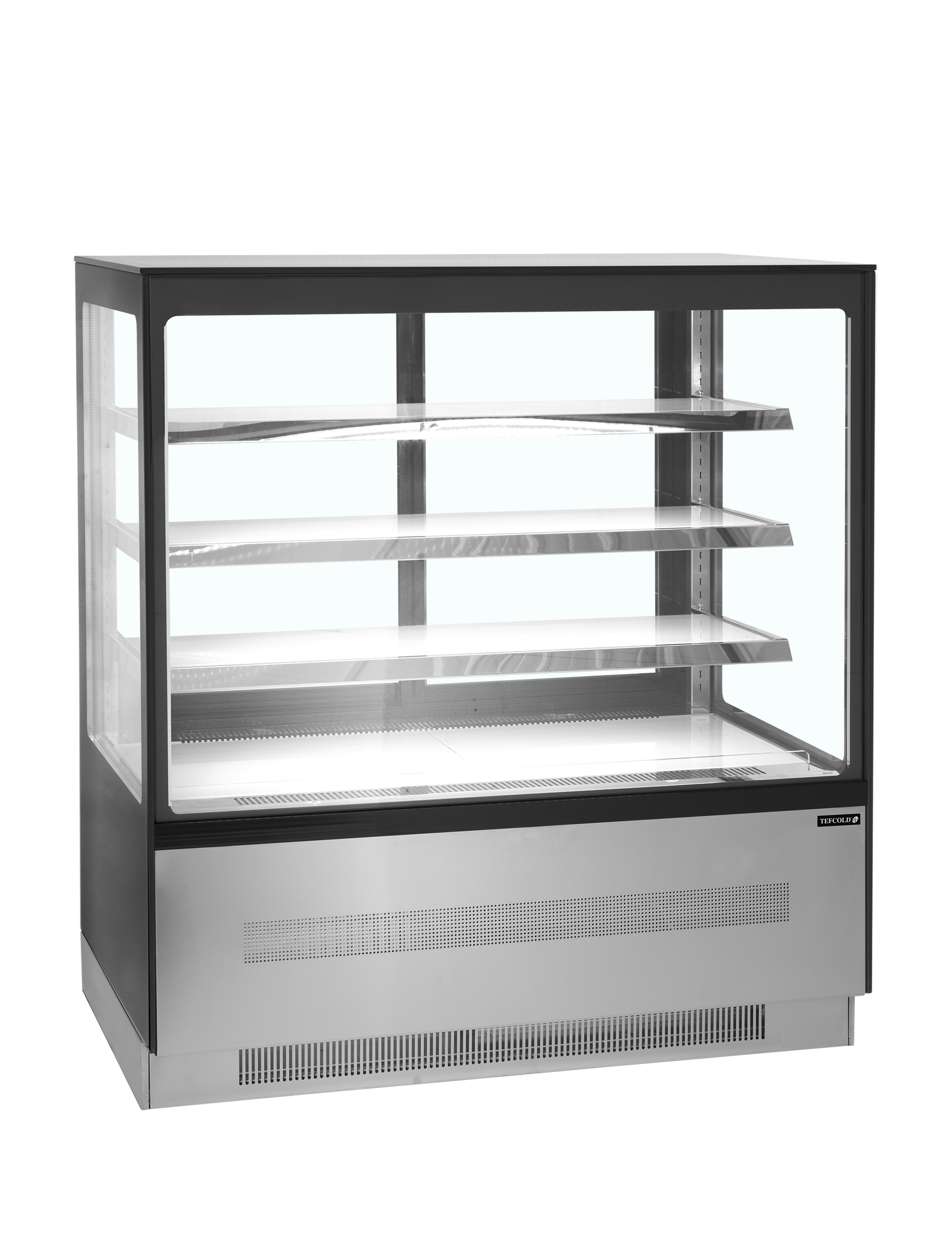 TEFCOLD Koelvitrine LPD903F/BLACK