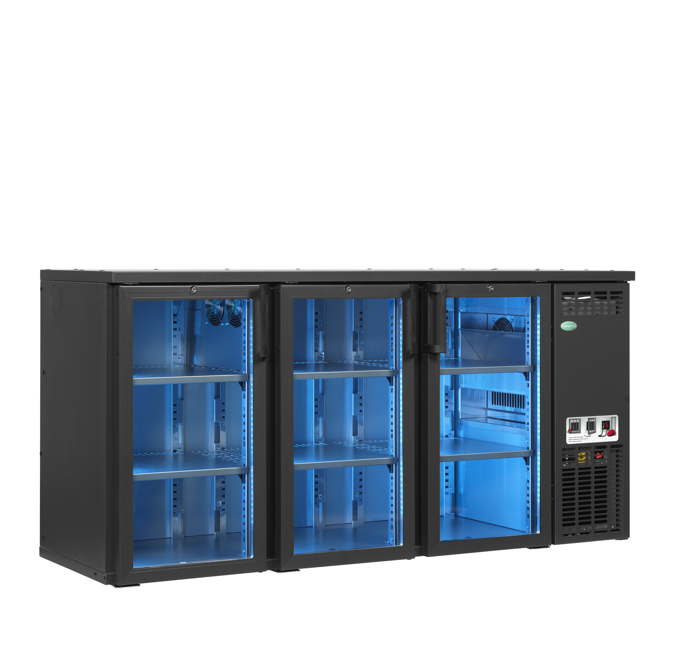 TEFCOLD Hoogwaardige barkoeler SCL-222GMU+