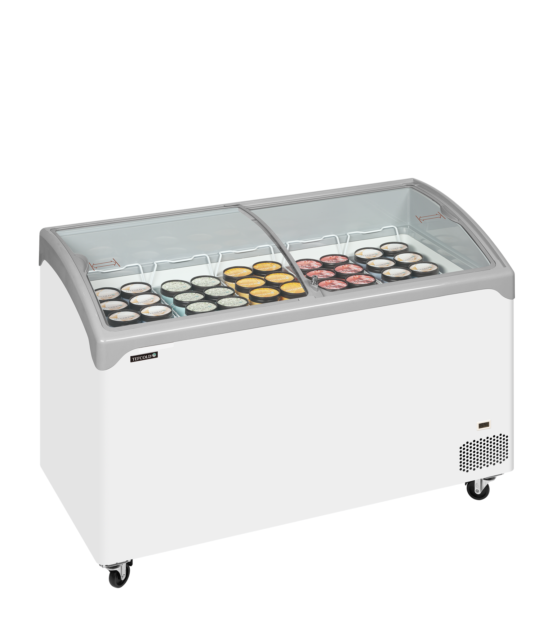 TEFCOLD Vrieskast consumptie-ijs NIC401SCEB