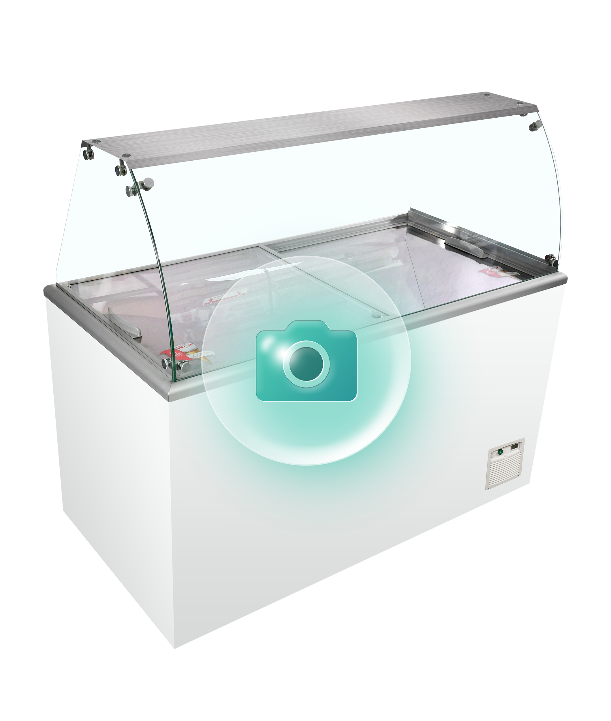 TEFCOLD Vriezer voor schepijs IDA300-W1+