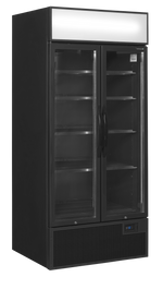 TEFCOLD Zwarte displaykoeler FSC891H Black