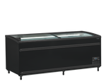 TEFCOLD Zwarte supermarktkoeler/-vriezer SFI185B-CF VS
