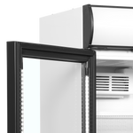 TEFCOLD Flessenkoeler, links scharnierend CEV425CP 2 LED L/H