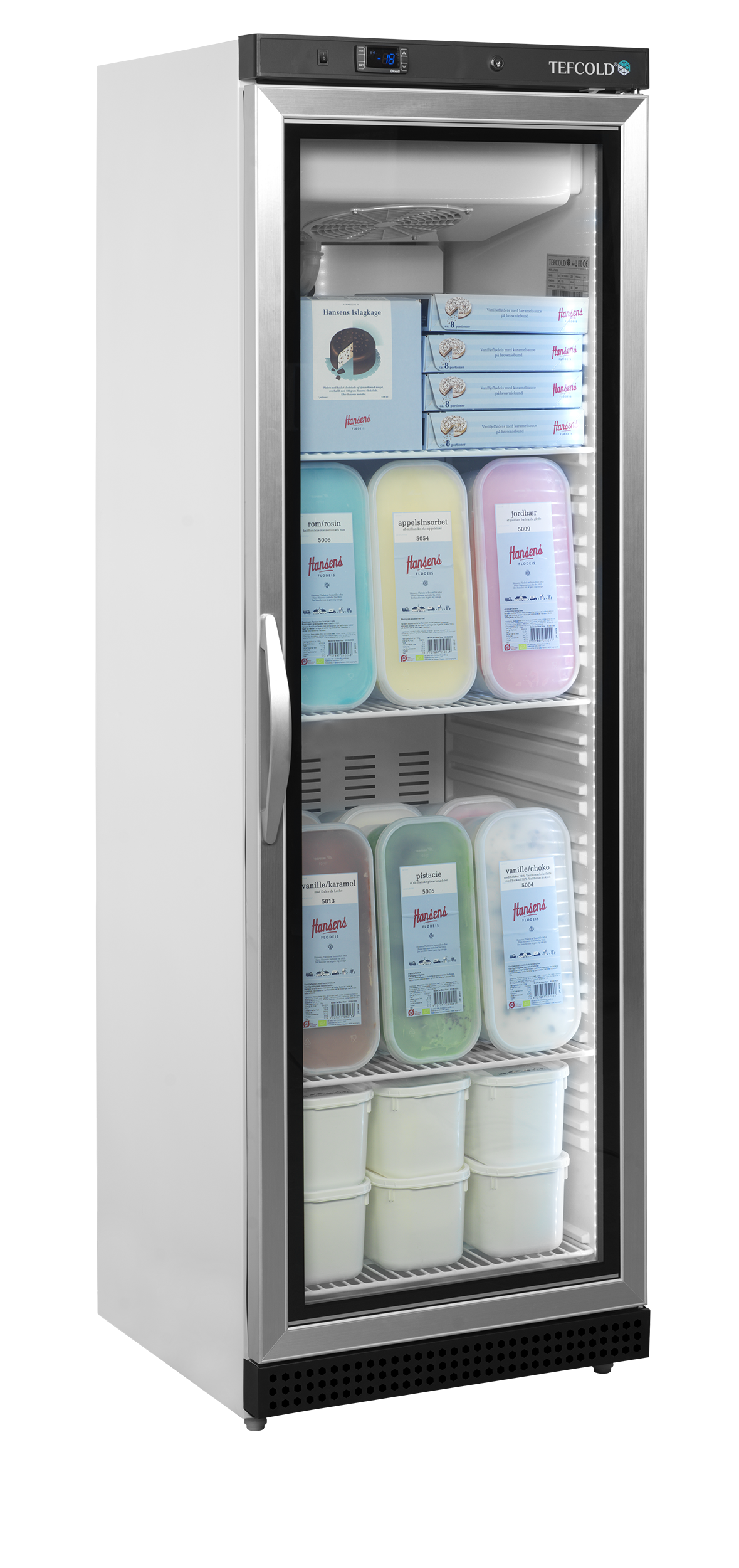 TEFCOLD Displayvrieskast UF400VG