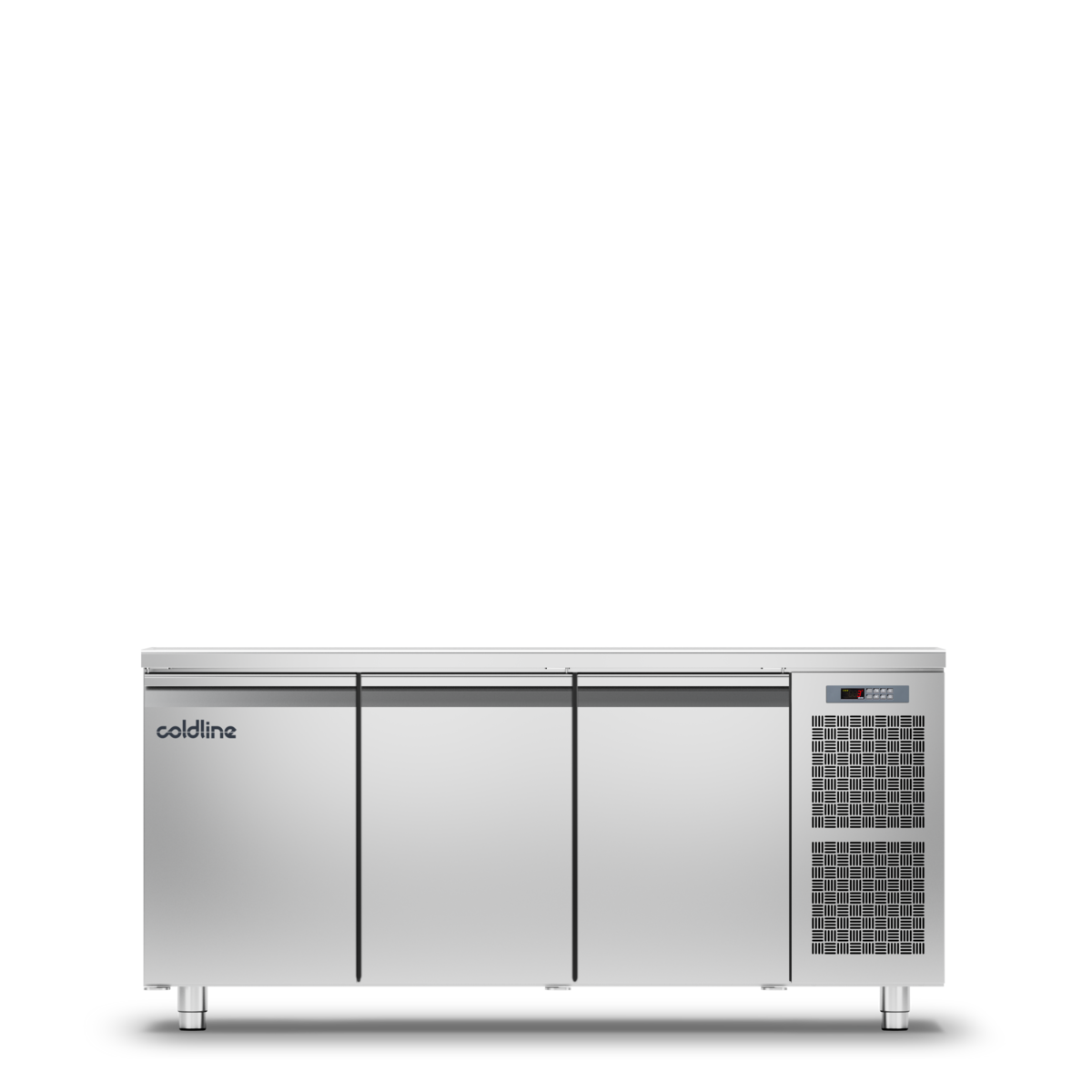 TEFCOLD Geventileerde vrieswerkbank 3 deurs GN1/1  MASTER 3P/BT