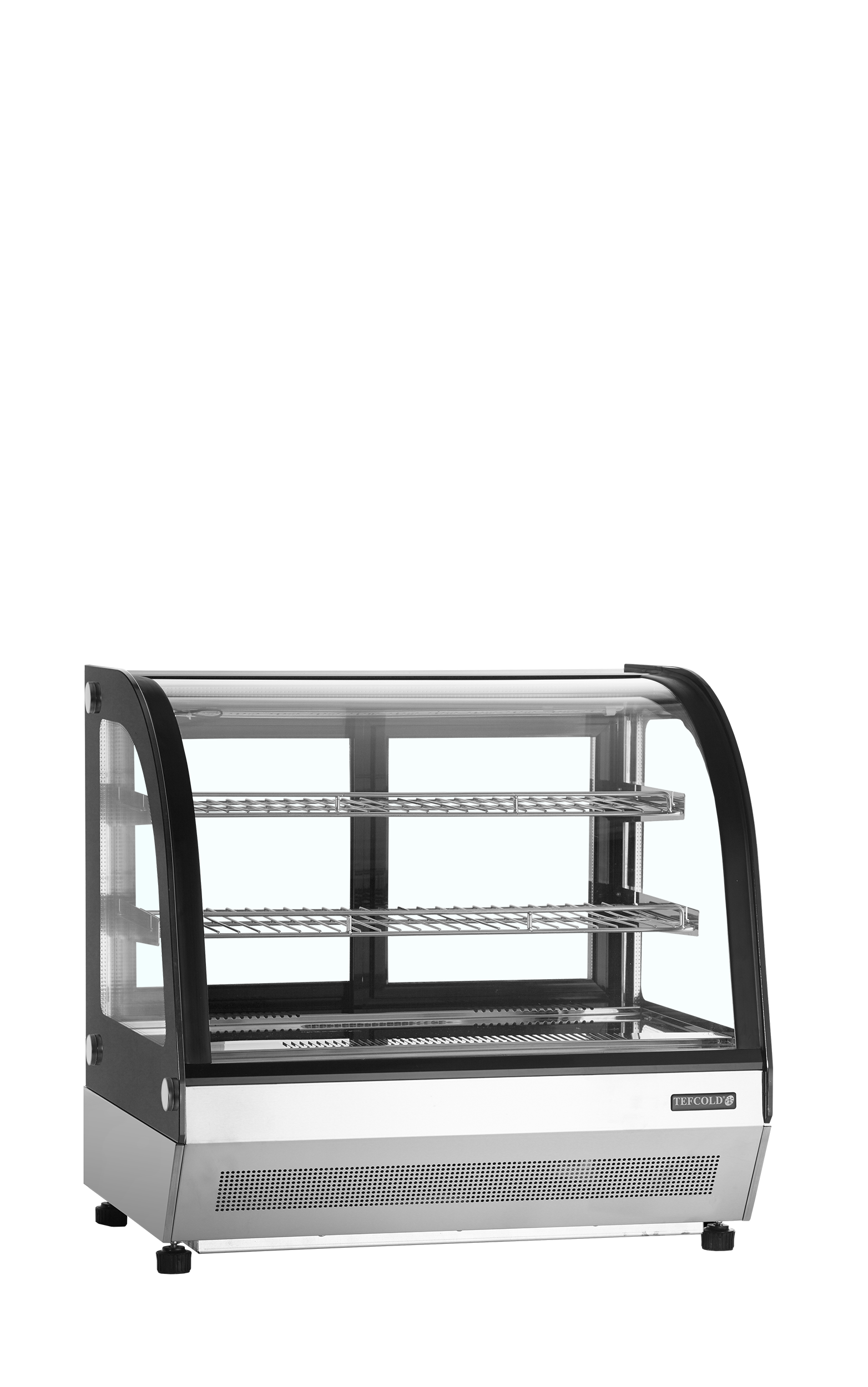 TEFCOLD Koelvitrine - countertop LCT750C/BLACK