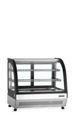 TEFCOLD Koelvitrine - countertop LCT750C/BLACK