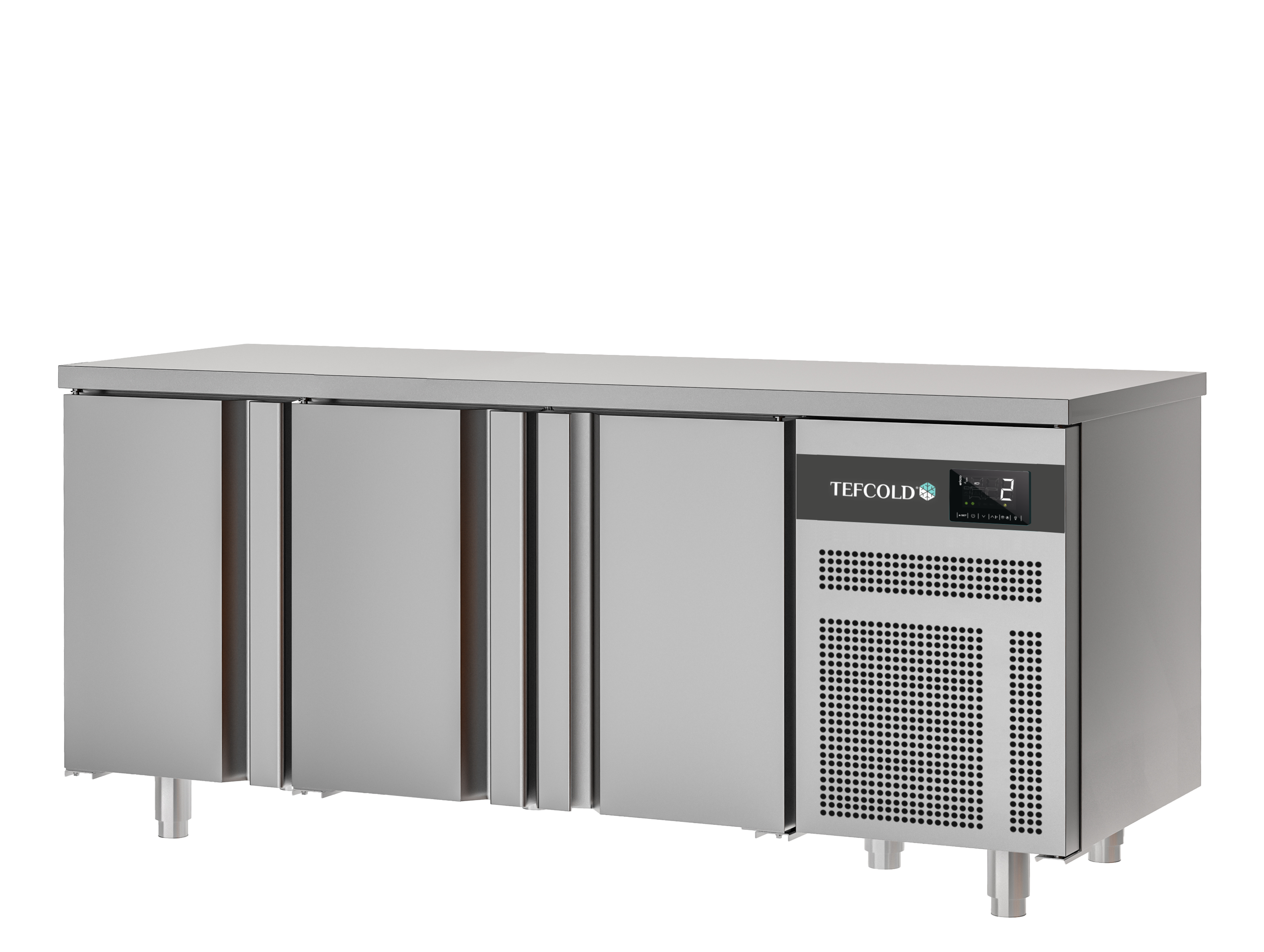 TEFCOLD Vrieswerkbank 3 deurs GN1/1 EURO GN3 BT